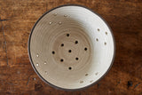 Nickey Kehoe, Ceramic Colander in White - Nickey Kehoe