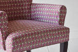 Shown in Susan Deliss Deep Rose Tulip Vine and Dark Oak