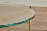 Shown in Unlacquered Brass