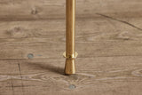 Shown in Unlacquered Brass