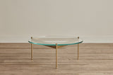 Shown in Unlacquered Brass