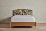 Shown in Natural Oak and Customer's Own Material (Pierre Frey Fontainbleau, Chataigne) in Queen