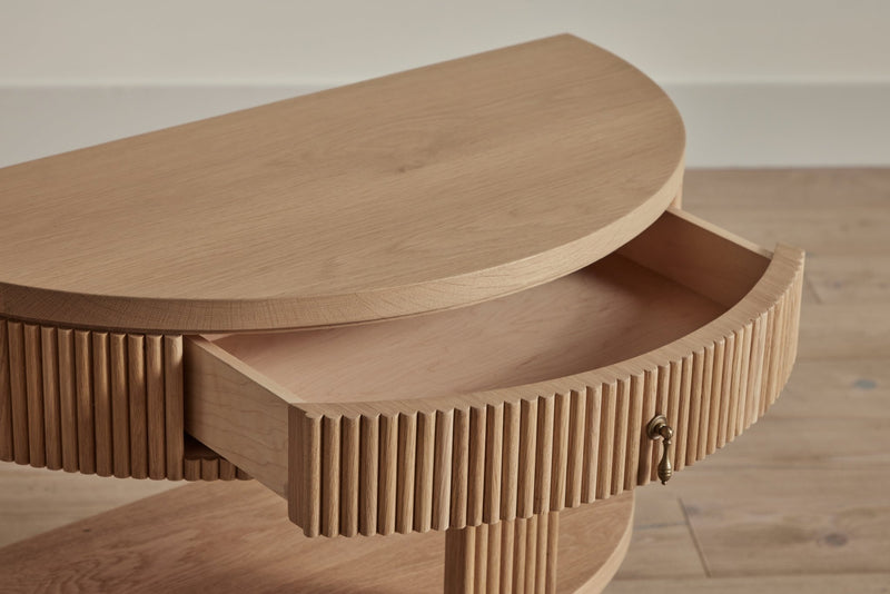 Nickey Kehoe Demilune Side Table - In Stock (LA) - Nickey Kehoe