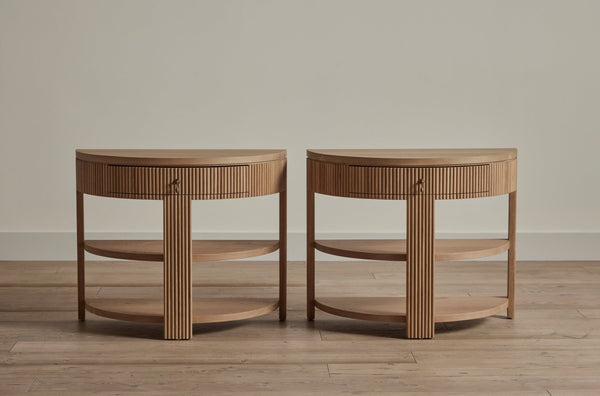 Nickey Kehoe Demilune Side Table - In Stock (LA) - Nickey Kehoe