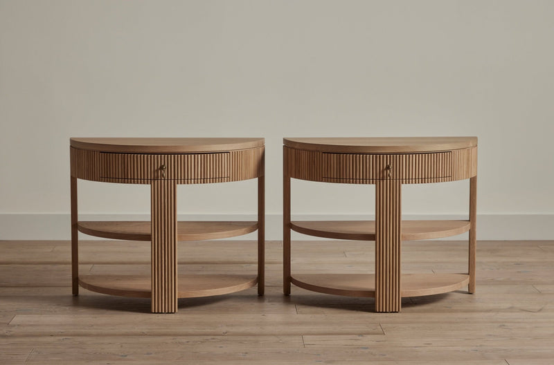Nickey Kehoe Demilune Side Table - In Stock (LA) - Nickey Kehoe