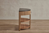 Shown in Natural Oak with Marble Top