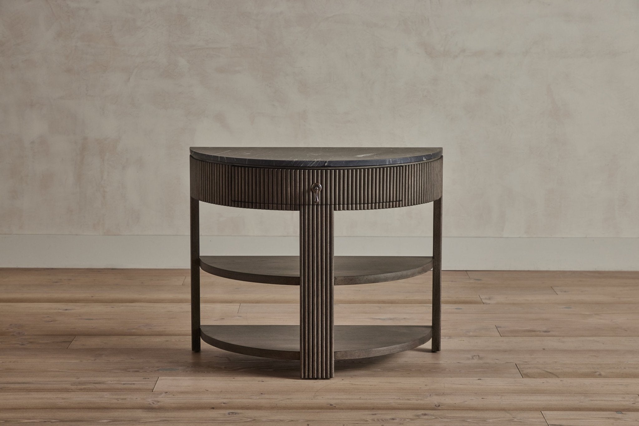 Shown in Smoked with Marble Top