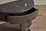 Shown in Smoked with Marble Top