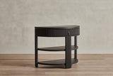 Shown in Ebony with Wood Top