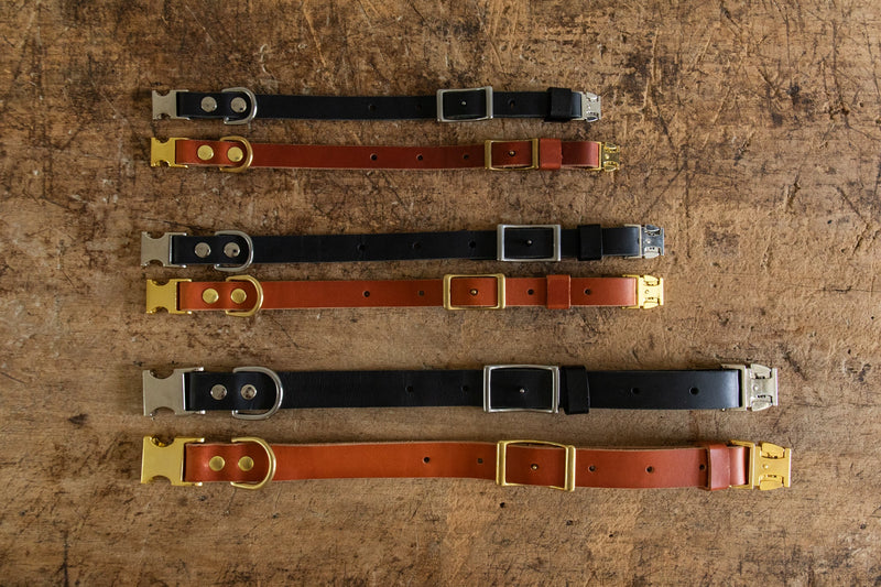 Image of Nickey Kehoe Dog Collar - Tan (Multiple Sizes) from Nickey Kehoe