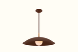Shown in RAL 8017 Chocolate Brown powder coat finish with RAL 8001 Ochre Brown accents