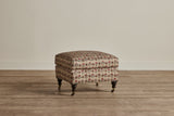 Shown in Customer's Own Material (Pierre Frey Archival Print Emilie O and Dark Oak), Small Size