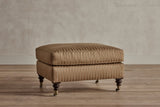 Shown in Howe Satin Stripe and Dark Oak