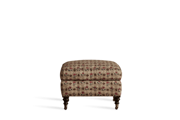 Nickey Kehoe English Roll Arm Ottoman - Nickey Kehoe