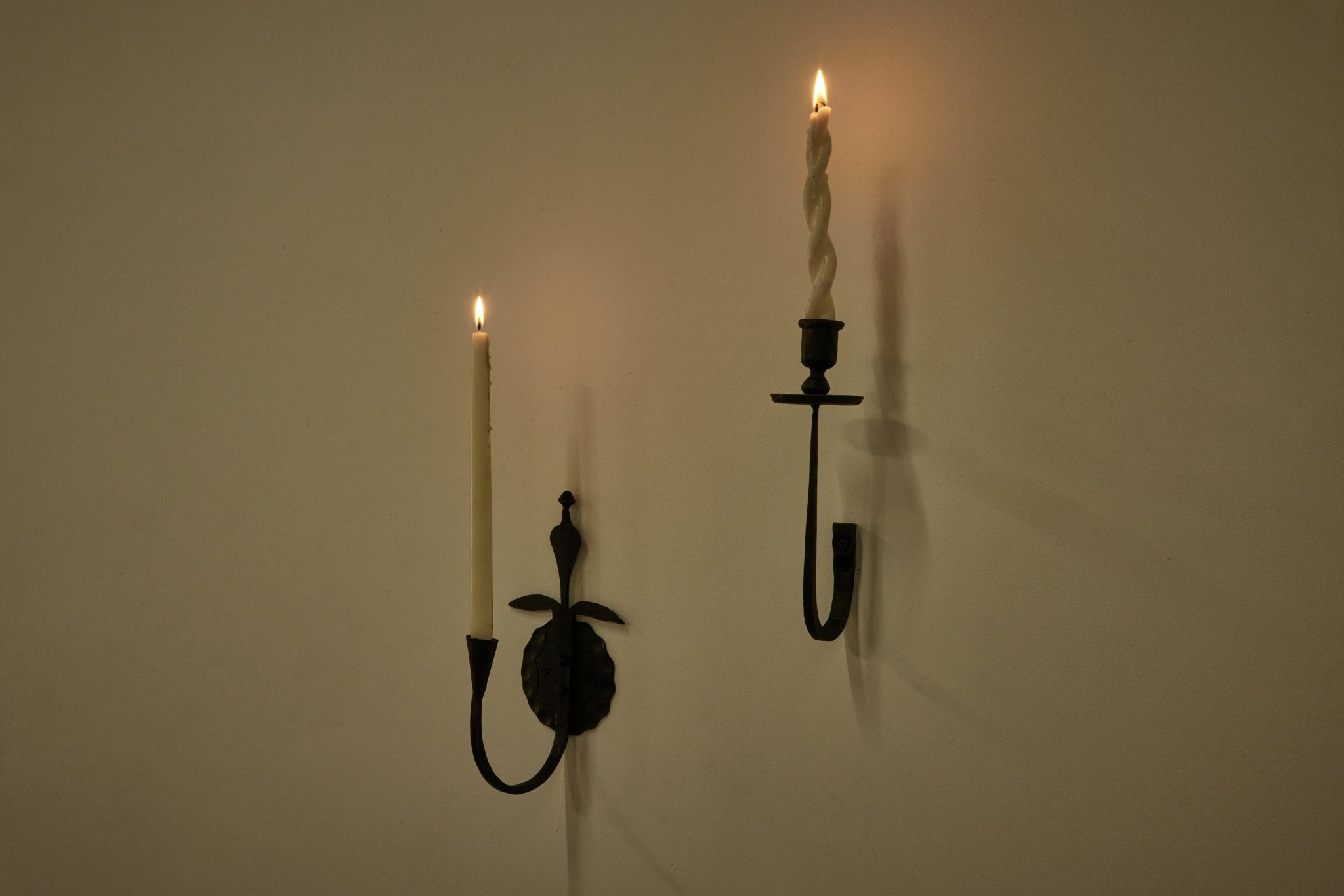 Nickey Kehoe Forged Iron Candle Wall Sconce - Nickey Kehoe