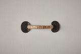 Nickey Kehoe Forged Iron Drawer Pull with Bamboo - Nickey Kehoe