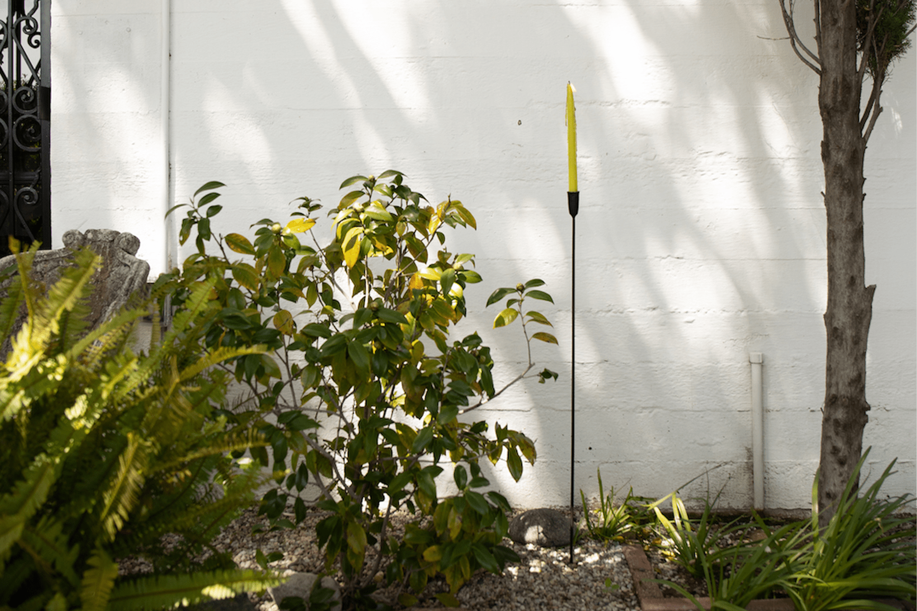 Nickey Kehoe Forged Iron Garden Candle Holder - Nickey Kehoe
