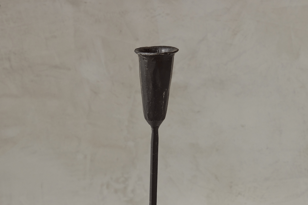 Nickey Kehoe Forged Iron Garden Candle Holder - Nickey Kehoe