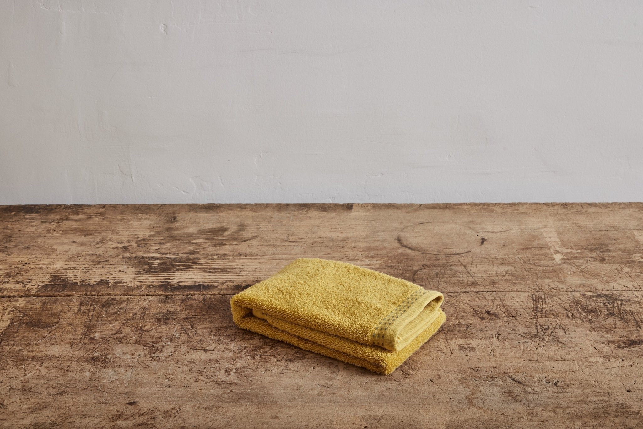 Nickey Kehoe Hand Towel in Mustard - Nickey Kehoe