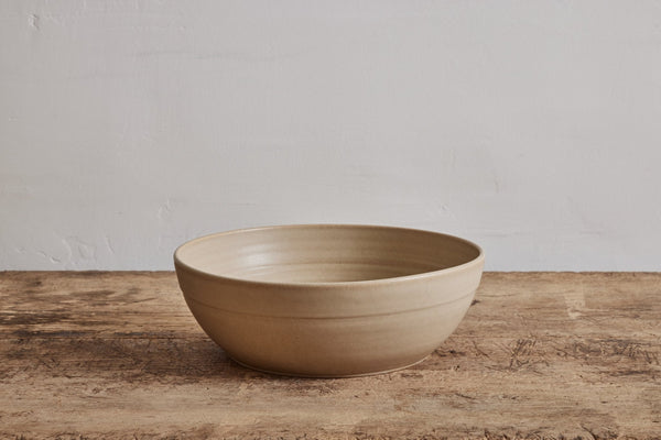 Nickey Kehoe Large Serving Bowl in Flax - Nickey Kehoe