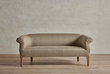 Shown in Howe Elise Stripe and Natural Oak, 62 In.