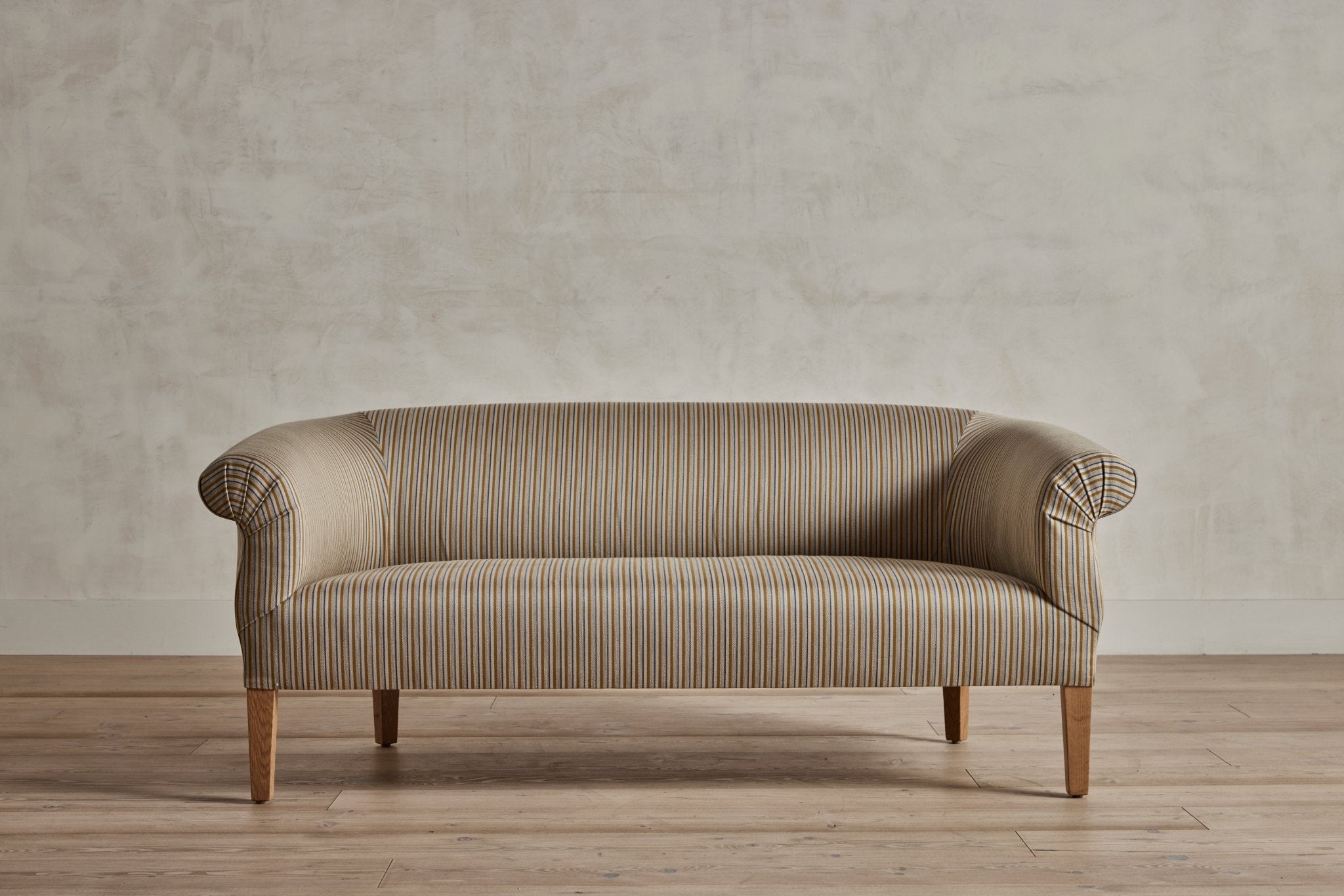 Shown in Howe Elise Stripe and Natural Oak, 62 In.