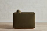 Shown in Nickey Kehoe Dark Olive Twill and Natural Oak plinth