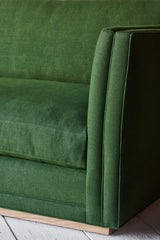 Shown in Customer's Own Material (James Malone Tielt Wales) and Natural Oak, 90 in.