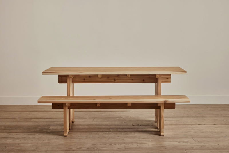 Nickey Kehoe Plank Picnic Bench - In Stock (LA) - Nickey Kehoe