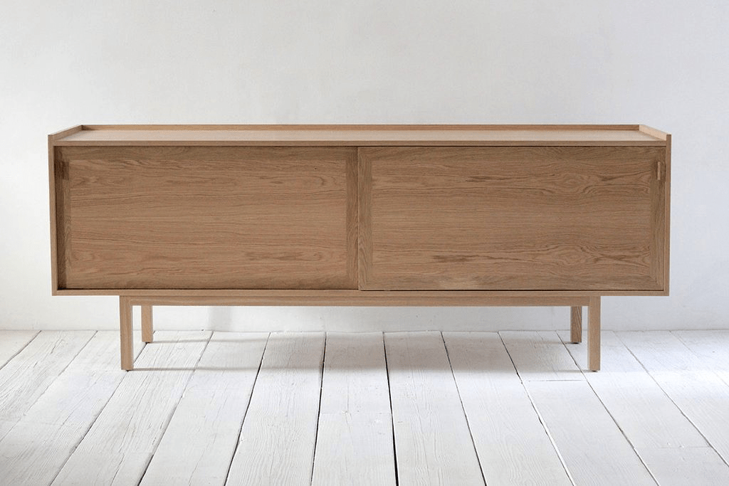 Shown in Natural Oak, 86.5 in.
