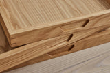Nickey Kehoe Rectangular Tray, Natural Oak - Nickey Kehoe