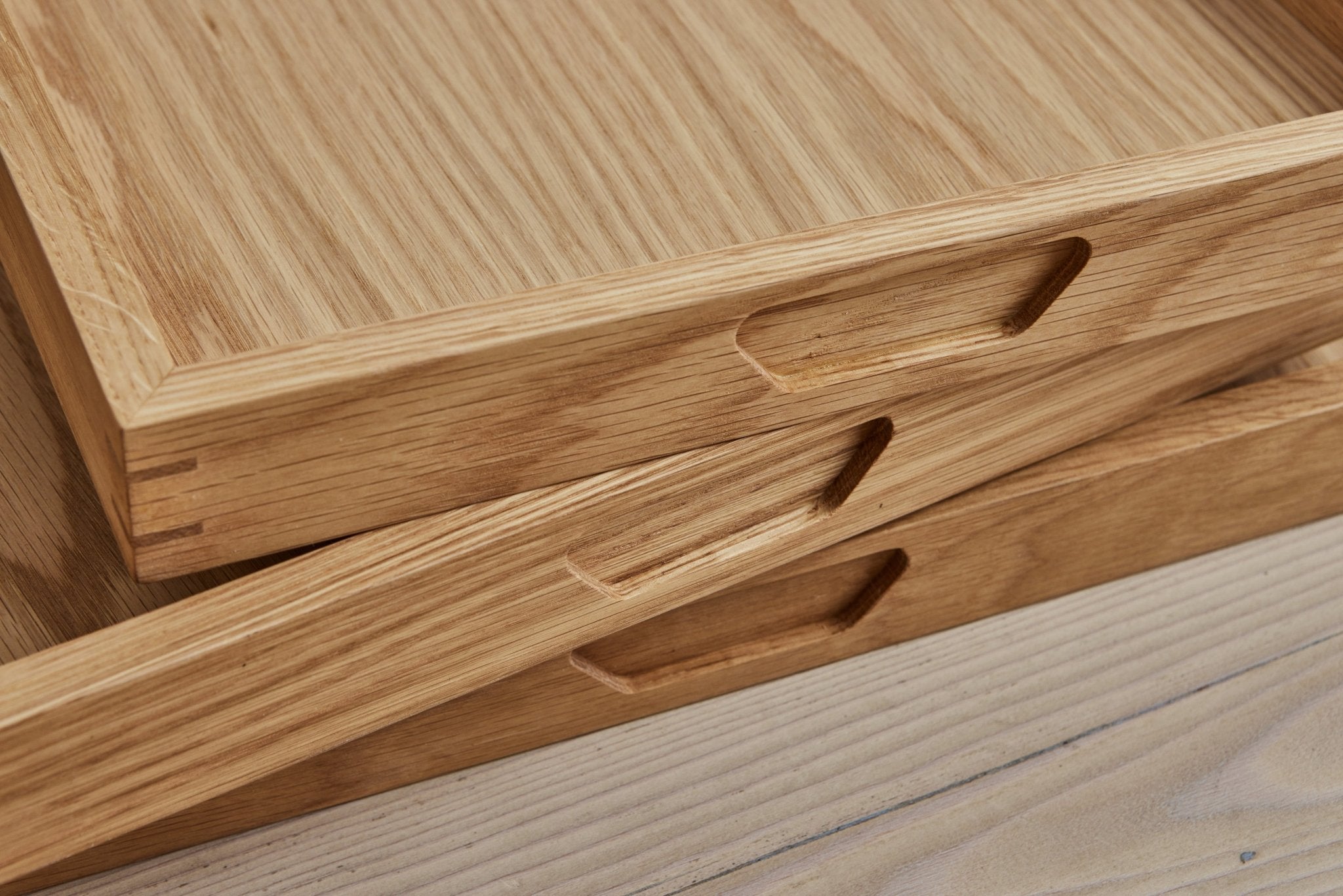 Nickey Kehoe Rectangular Tray, Natural Oak - Nickey Kehoe