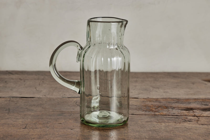 Nickey Kehoe Ribbed Glass Pitcher - Nickey Kehoe