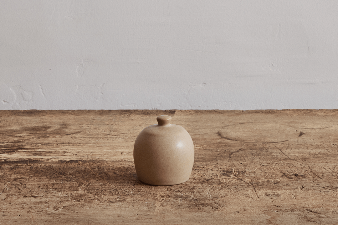 Nickey Kehoe Salt Cellar in Flax - Nickey Kehoe