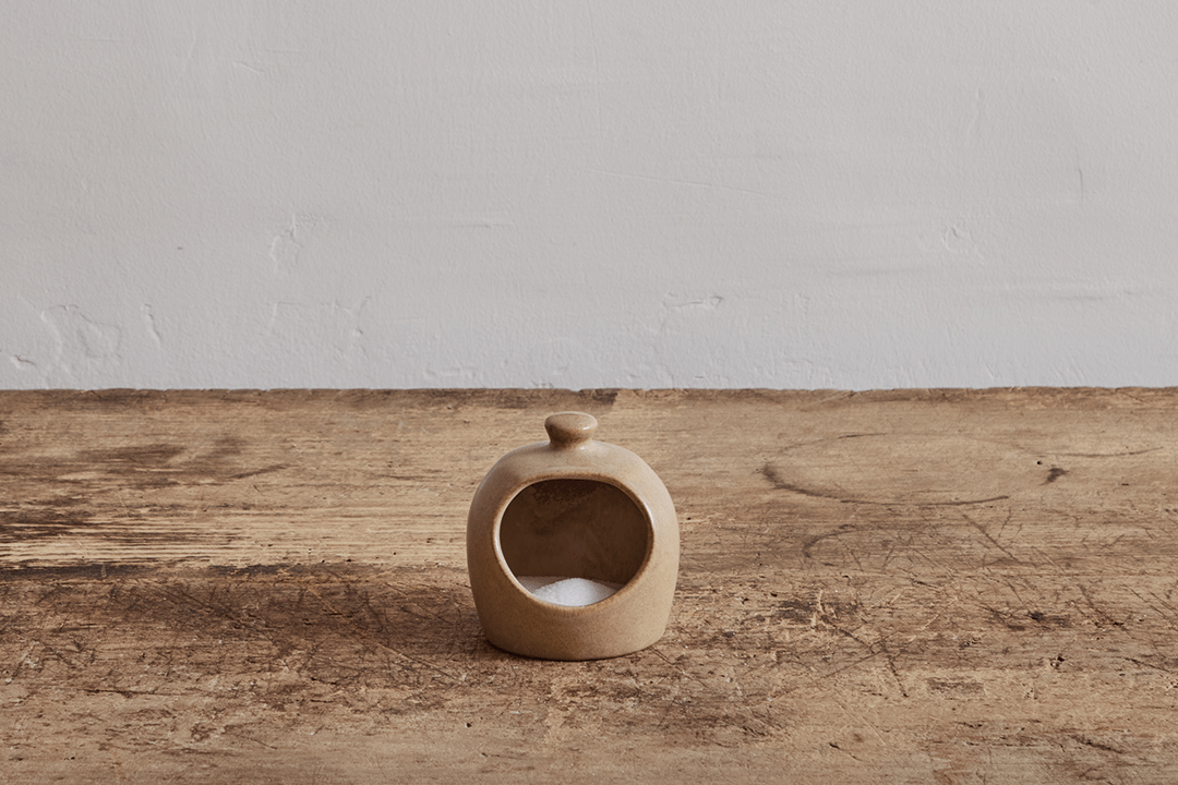 Nickey Kehoe Salt Cellar in Flax - Nickey Kehoe