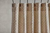 Nickey Kehoe Shower Curtain, Chestnut Lattice - Nickey Kehoe