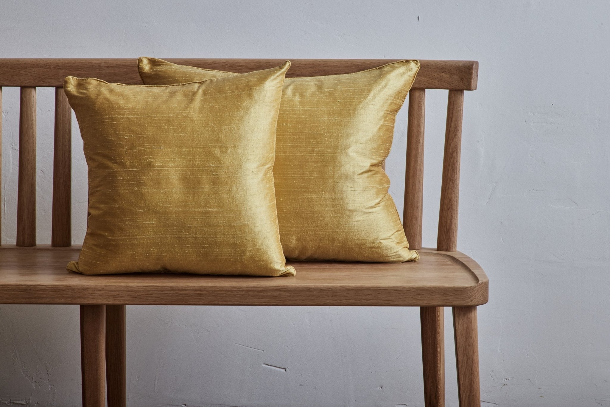 Nickey Kehoe Silk Pillow, Yellow - Nickey Kehoe