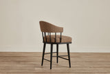 Shown in Customer's Own Material (Zak & Fox, Diavolo Color 02) And Ebony