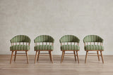 Shown in Susan Deliss Hedge Green Patmos and Natural Oak