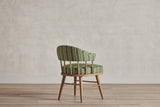 Shown in Susan Deliss Hedge Green Patmos and Natural Oak