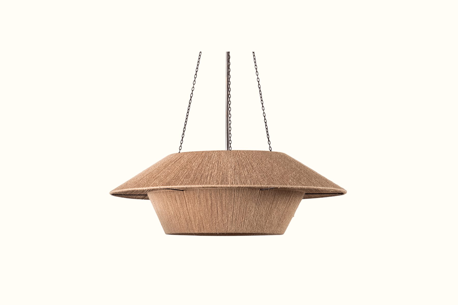 XXX Shown in Natural Jute with Unlacquered Brass|AS SHOWN $XXXX