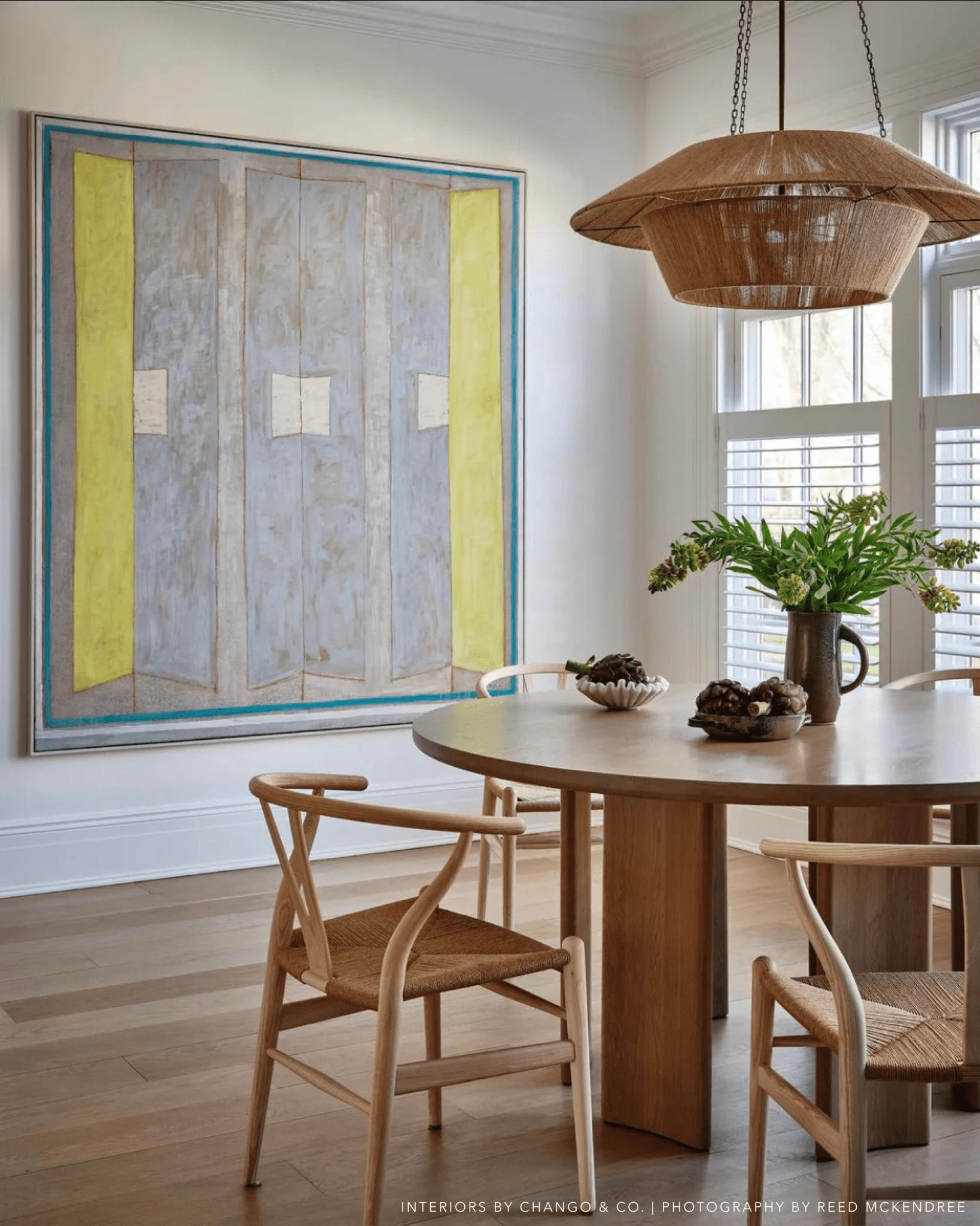 Shown in Natural Jute with Unlacquered Brass Frame