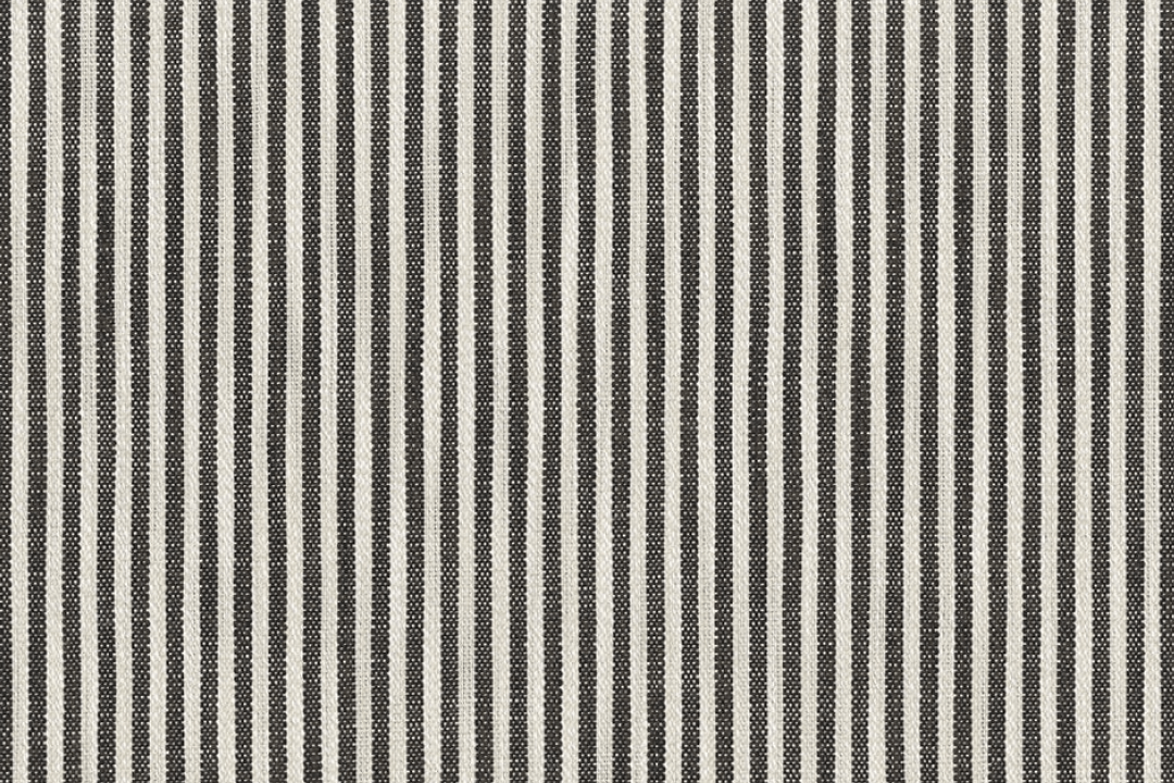 Shown in Perennials Tatton Stripe in Basalt