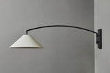 Shown in Eggshell Linen & Blackened Steel, 48 in.