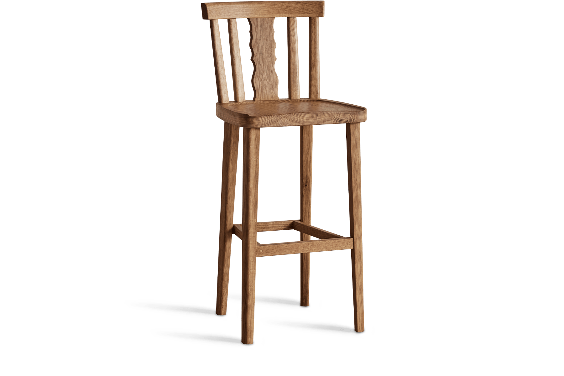 Nickey Kehoe Swiss Back Bar Stool - Nickey Kehoe