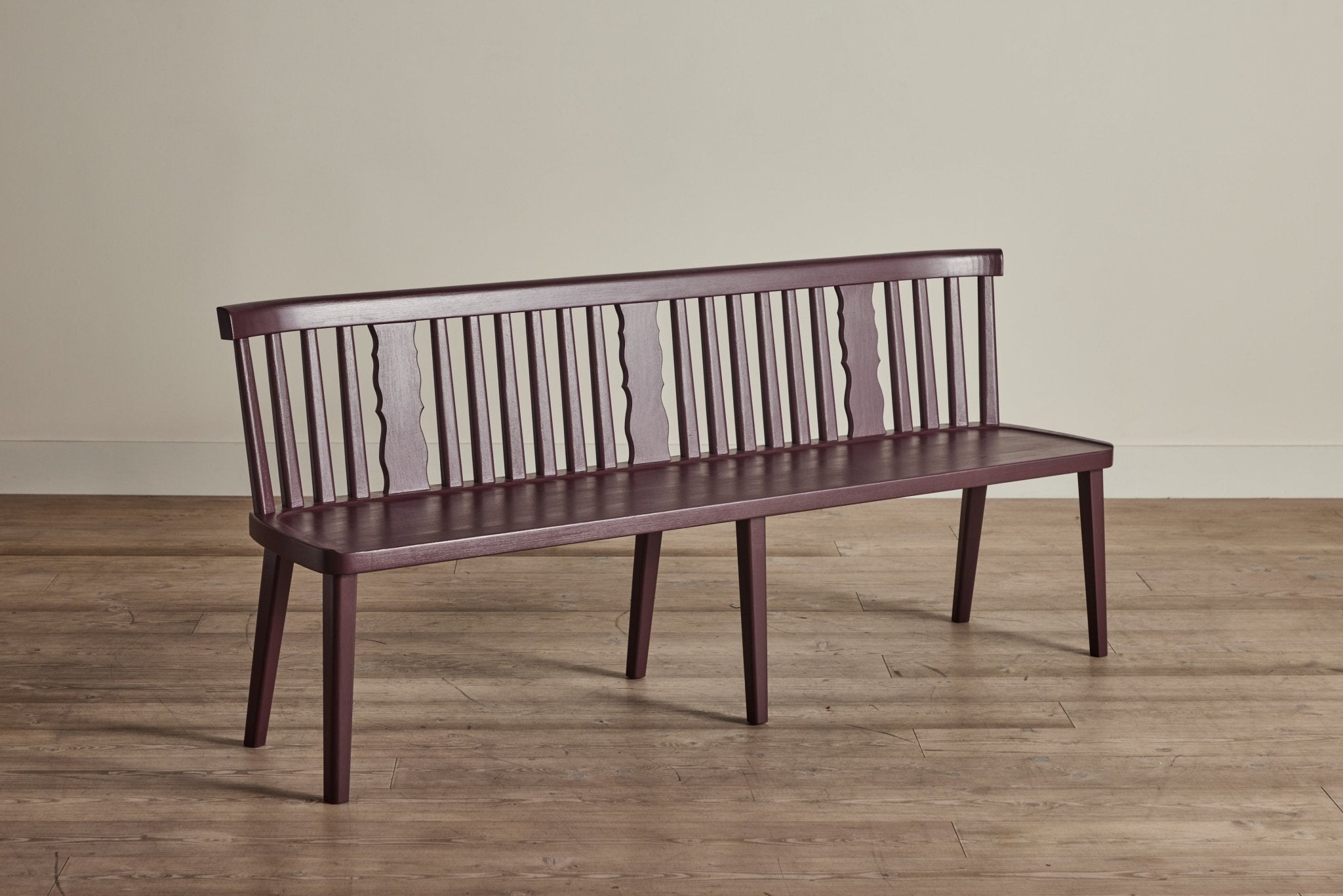 Shown in Farrow & Ball Brinjal, 72 in.|AS SHOWN $5,400