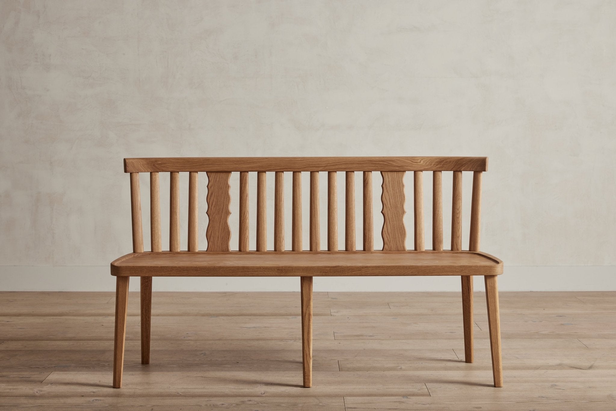 Shown in Natural Oak, 56 in.