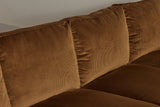 Shown in Nickey Kehoe Holland & Sherry Tempo Bronze Corduroy and Dark Oak, right-facing
