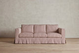 Shown in Customer's Own Material (Italian Red/Purple Stripe), 84 In.