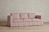 Shown in Customer's Own Material (Italian Red/Purple Stripe), 84 In.
